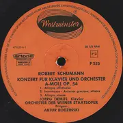 LP - Schumann / Grieg - Konzert Für Klavier Und Orchester A-moll, Op. 54 / Konzert Für Klavier Und Orchester A-moll, Op. 16