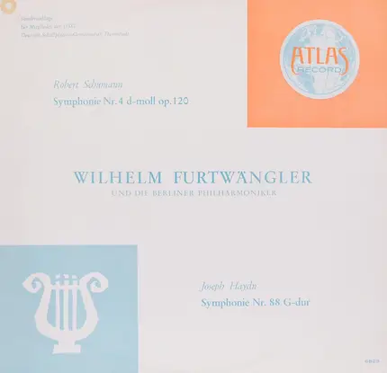 Schumann / Haydn - Symphonie No.4 D-moll Op.120 / Symphonie Nr. 88 G-dur