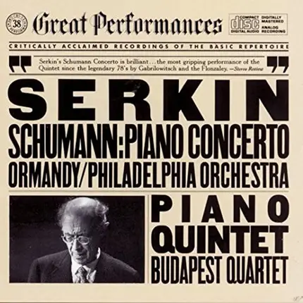Schumann - Piano Concerto / Piano Quintet