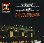 CD - Schumann / Mozart - Live Recording From Carnegie Hall: Klavierquintett = Piano Quintet Op. 44 / Streichquartett = String Quartet KV 465 'Dissonanzen' = 'Dissonance'