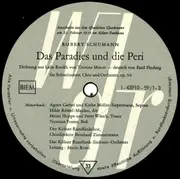 10'' - Robert Schumann / William Shakespeare - Das Paradies Und Die Peri / König Lear - Mono