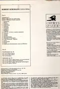 LP - Schumann - Carnaval - Romanzen - Nachtstücke
