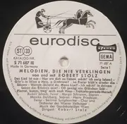 LP - Robert Stolz - Melodien, Die Nie Verklingen - Von Und Mit Robert Stolz