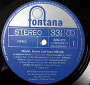 LP - Robert Payer Und Seine Original Burgenlandkapelle Und Das Burgenland-Vocal-Trio , Robert Payer - Mädel, Komm Und Tanz Mit Mir