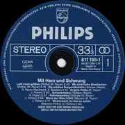 LP - Robert Payer Und Seine Original Burgenlandkapelle Und Das Burgenland-Vocal-Trio - Mit Herz Und Schwung