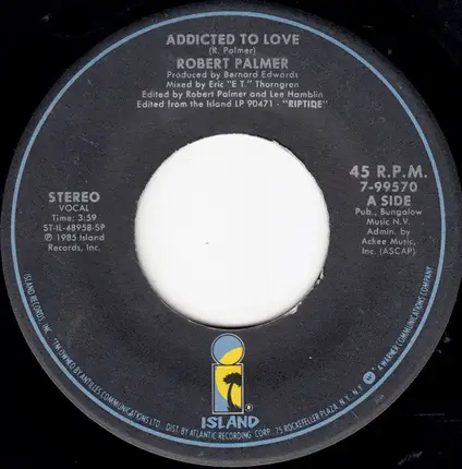 Robert Palmer - Addicted To Love