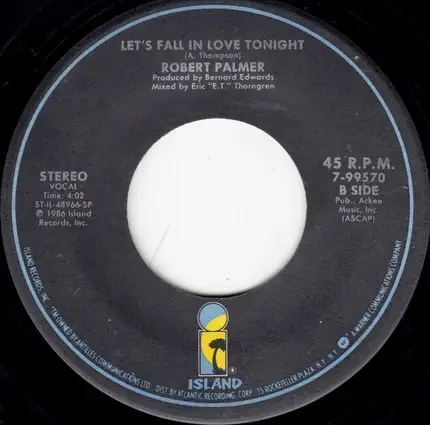 Robert Palmer - Addicted To Love