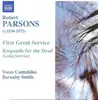 CD - Parsons - First Great Service • Responds For The Dead (Latin Service)