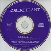 CD Single - Robert Plant - S S S & Q - promo