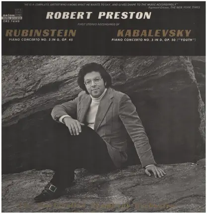 Robert Preston - Anton Rubinstein / Dmitry Kabalevsky - Piano Concerto No. 3 In G, Op. 45 / Piano Concerto No. 3 In D, Op. 50 ('Youth')