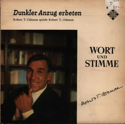 Robert T. Odeman - Dunkler Anzug erbeten