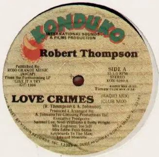 Robert Thompson - Love Crimes