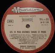 LP - Robert Trabucco Et Son Ensemble Musette - Les 24 Plus Célèbres Tangos Et Pasos
