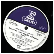 LP - Poulenc - Francis Poulenc: Konzert Für Orgel Streicher Und Pauken / Concert Champetre Für Cembalo Und Orchester - Club Edition