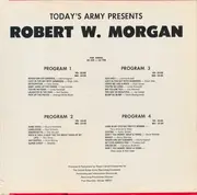 2 x 12inch Vinyl Single - Robert W. Morgan - Robert W. Morgan For Today's Army (February, 1975)