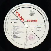 LP - Robert Wyatt - Robert Wyatt