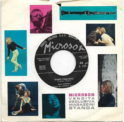 Roberta , Gianni Mortarotti - Siamo Pagliacci / In Ginocchio Da Te
