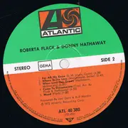LP - Roberta Flack & Donny Hathaway - Roberta Flack & Donny Hathaway - Gatefold