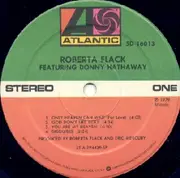 LP - Roberta Flack Featuring Donny Hathaway - Roberta Flack Featuring Donny Hathaway