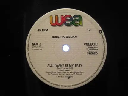 Roberta Gilliam - All I Want Is My Baby