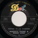 7inch Vinyl Single - Roberta Shore & Robin Luke - Foggin' Up The Windows - Styrene