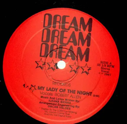 Robert Allen - My Lady Of The Night / Mi Dama De La Noche