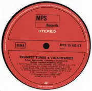 LP - Robert Bodenröder , Herbert Hoffmann - Trumpet Tunes & Voluntaries