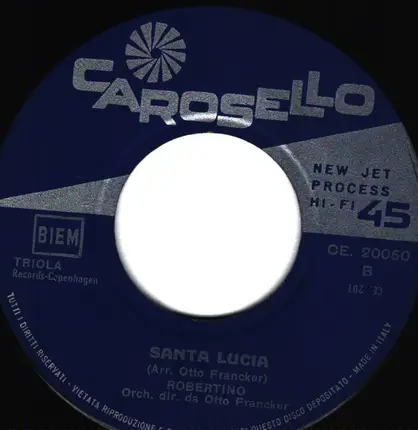 Robertino Loretti - O Sole Mio / Santa Lucia
