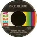 7'' - Robert Maxwell, His Harp And Orchestra - Peg O' My Heart / Little Dipper