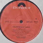 LP - Roberto Delgado & His Orchestra - Calypso À La Carte