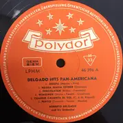 LP - Roberto Delgado & His Orchestra - Delgado Hits Pan-Americana