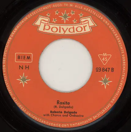 Roberto Delgado With Chorus And Rhythm - Trudie / Rosita