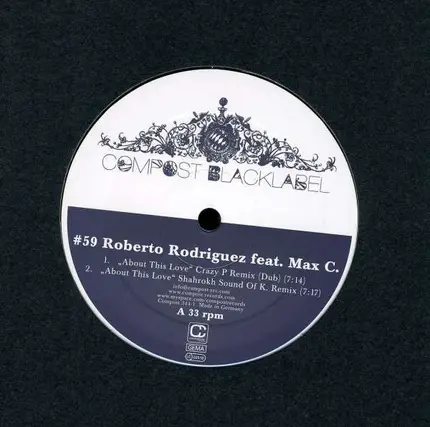 ROBERTO RODRIGUEZ - COMPOST BLACK LABEL 59