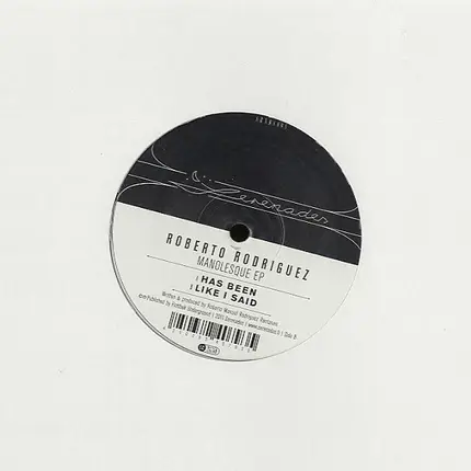 Roberto Rodriguez - Manolesque EP