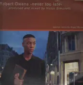 Robert Owens - NEVER TOO LATE