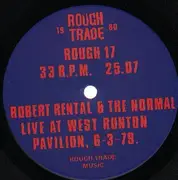 LP - Robert Rental & The Normal - Live At West Runton Pavilion, 6-3-79