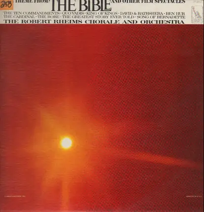 Robert Rheims - The Theme From The Bible And Other Film Spectacles