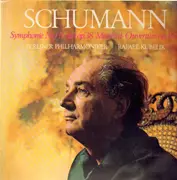 LP - Robert Schumann - Symphonie Nr. 1 B-dur Op. 38 - Manfred Overtüre Op. 115 - Club Edition