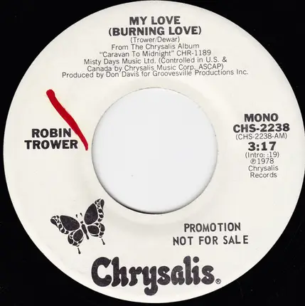Robin Trower - My Love (Burning Love)