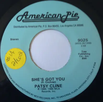 Robin Ward / Patsy Cline - Wonderful Summer / She's Got You