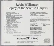 CD - Robin Williamson - Legacy Of The Scottish Harpers