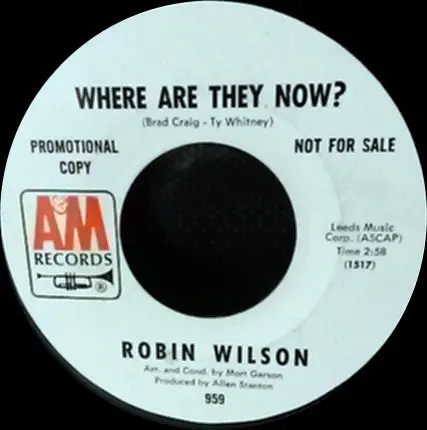Robin Wilson - Where Are They Now?