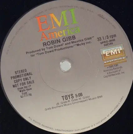 Robin Gibb - Toys