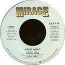 7inch Vinyl Single - Robin Gibb - Secret Agent / Robot