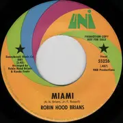 7inch Vinyl Single - Robin Hood Brians - Miami / Crazy 'Bout Your Sunshine