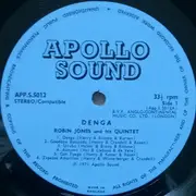 LP - Robin Jones And His Quintet - Denga - Light Blue Labels