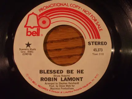 Robin Lamont - Blessed Be He