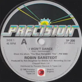 Robin Sarstedt - I Won't Dance