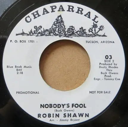 Robin Shawn - Look Over Me / Nobody's Fool
