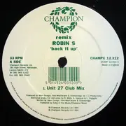 12'' - Robin S. - Back It Up (Remix)